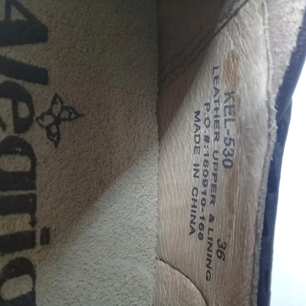 Alegria Keli Pro Black Dazzler Geo Design Nursing Clog Slip On Sz 6.5 - Picture 10 of 10